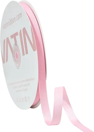 Vista 80 de VATIN Cinta de Grogrén Negra, 1-1/2" x 50 Yardas Continuas, Cinta de Grogrén de Poliéster Negra, Usar para Lazos de Bricolaje, Accesorios