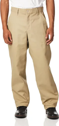 Vista 15 de Red Kap Pantalón de trabajo de mezcla de sarga, con ajuste tradicional, que no se arruga Negro