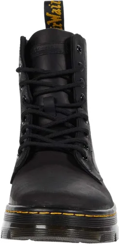 Vista 3 de Dr. Martens - Botas modernas unisex con cordones para adultos, negro (Black Wyoming)