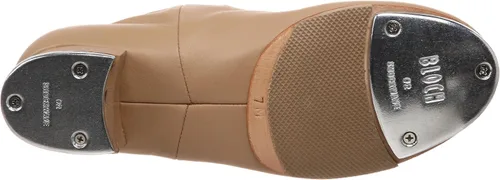 Vista 4 de Bloch Dance Tap-Flex - Zapatos de cuero para mujer, Negro