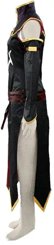 Vista 3 de Yunbei Code Geass C.C Traje de batalla negro