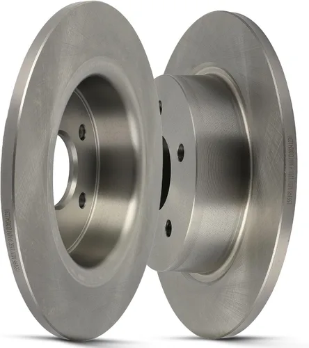 Vista 10 de SCITOO Rotores de freno traseros, 2 kits de frenos para Acura Integra 1990-2001, Honda Civic 1992-1995 1999-2000, para Civic del Sol 1993-1997, CRX