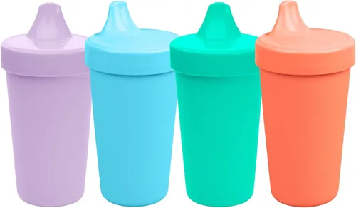 Vista 19 de Re-Play - Vasos con tapa y boquilla de 10 oz., hechos en EE.UU. para niños pequeños de 1 año en adelante, a prueba de derrames, aptos para Aqua Asst.