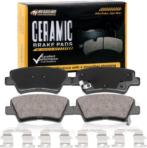 Vista 15 de Pastillas de freno traseras de repuesto automotrices para Acura RDX, Honda Accord Crosstour/Crosstour/CR-V, pastillas de freno de disco de cerámica