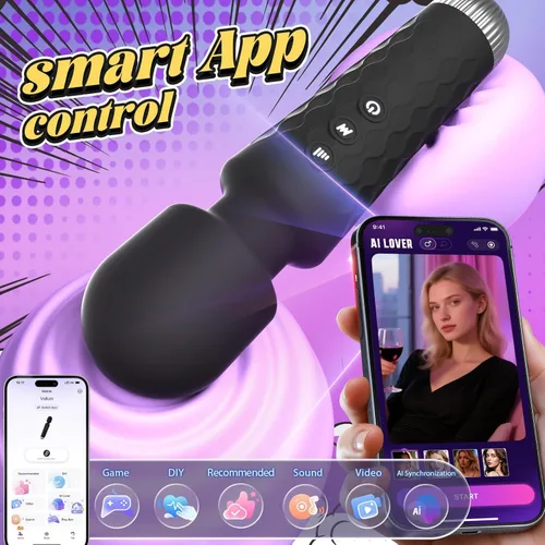 Vista 7 de Allovü - Vibrador de juguetes sexuales para mujeres, vibradores personales masajeadores, recargable por USB, estimulador de clítoris, juguetes
