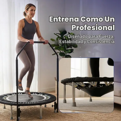 Vista 2 de MaXimus Life, rebotadora de gimnasia profesional con compilado de DVD y manillar