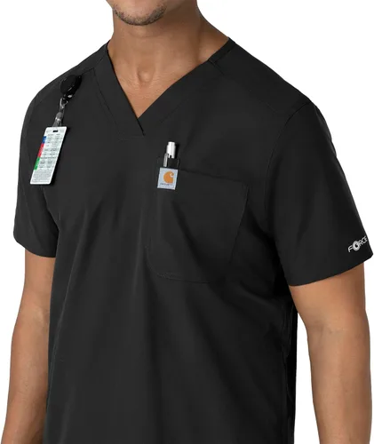 Vista 5 de Carhartt Camiseta con cuello en V Force para hombre