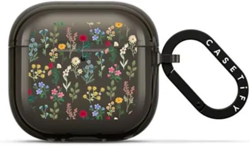 Vista 24 de CASETiFY Impact Airpods Pro (3ª) - Funda con anillo, color negro