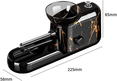 Vista 4 de Máquina de laminación de cigarrillos, inyector eléctrico automático, fabricante de rodillos de tabaco, portátil, bueno para tubo de tamaño King