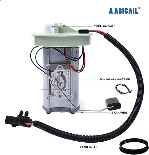 Vista 3 de Bomba de combustible E7127MN de reemplazo compatible con Jeep Grand Cherokee 1999 2000 2001 2001 2002 2003 2004 4.7L 4.0L e7127mn