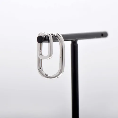 Vista 12 de Joseph Brothers Tiny Hoop Sterling Silver Huggie Earrings for Women