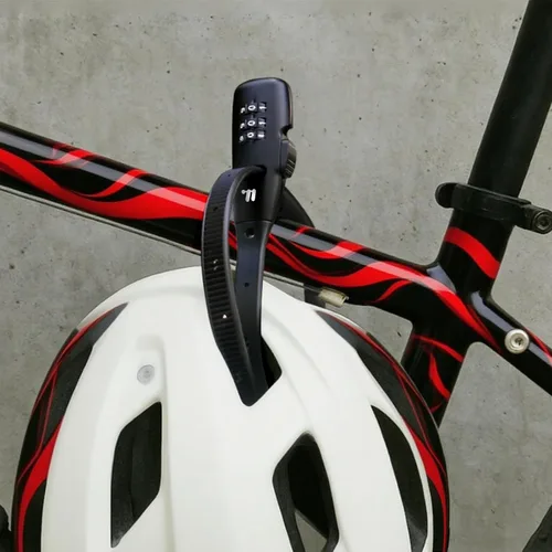 Vista 5 de Cerradura de amarre con cremallera, bloqueo de cable ajustable con núcleo de acero inoxidable, bloqueo de cable multiusos para cerradura