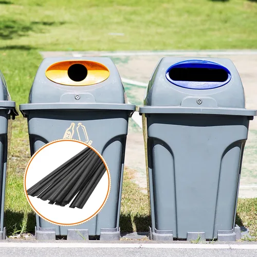 Vista 4 de MECCANIXITY Varillas de soldadura de plástico de 10 pulgadas, tiras de soldadura de HDPE, varillas de soldador para soldador de plástico