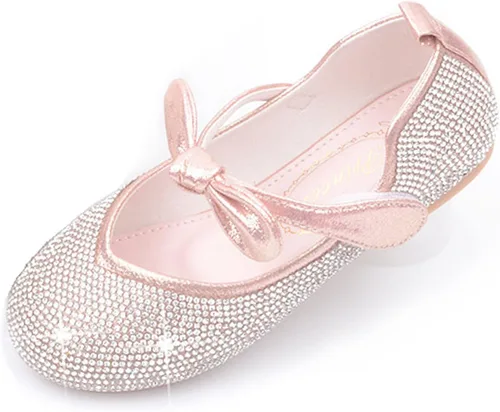 Vista 11 de Cadidi Dinos - Zapatos de vestir para niña, brillantes, princesa para fiesta