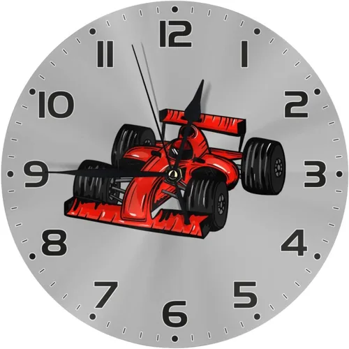 Vista 12 de Reloj de pared para niños y niñas, de 10 pulgadas, silencioso, sin tictac, fácil de leer, para niños, niñas, decorativo para habitación de niños