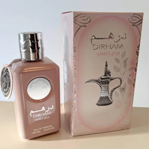 Vista 5 de Ard al Zaafaran Perfumes Dirham Wardi Eau de Parfum en Spray para Mujeres, 3.4 Onzas