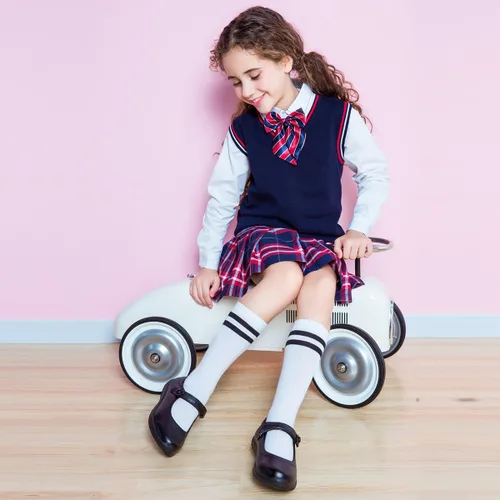 Vista 7 de JABASIC - Zapatos escolares Mary Jane, para niña