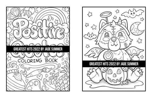 Vista 5 de Greatest Hits An Adult Coloring Book with the 100 Best Pages from the Jade Summer Collection