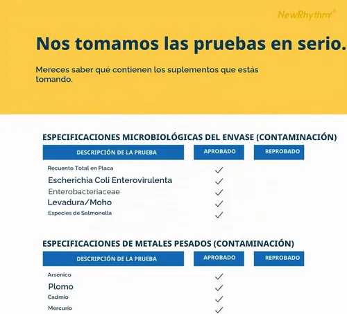 Vista 6 de NewRhythm Probióticos 50 mil millones de UFC, 20 cepas, 60 cápsulas vegetales, tecnología de liberación dirigida, resistente al ácido estomacal, sin