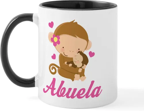 Vista 4 de CafePress Taza de café de cerámica Number One Abuelo de 11 oz (11.0 fl oz)