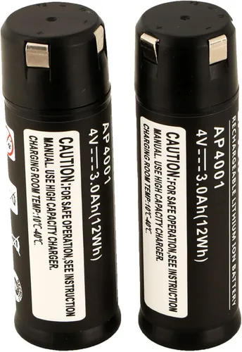 Vista 3 de Paquete de 2 baterías de 3000 mAh para Ryobi 4V AP4001, AP4302, AP4700, RLP416, RP4020, RP4300, RP4400, RP4520, RP4530, RP490, batería recargable
