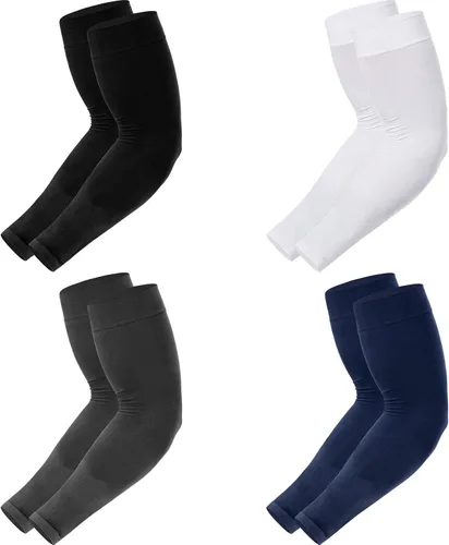 Vista 11 de Newbyinn Mangas de protección solar UV para hombres, mujeres y jóvenes, manga refrescante para cubrir el tatuaje del brazo, cubierta de brazo
