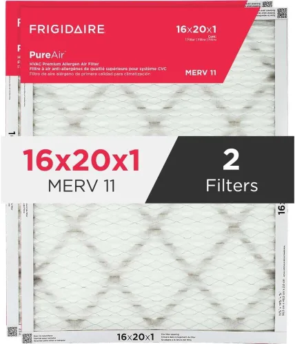 Vista 22 de Frigidaire PureAir® 14x20x1 MERV 8 - Filtro de aire para HVAC - Paquete de 2