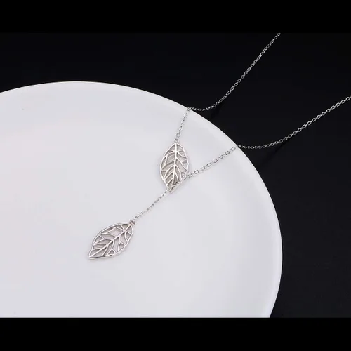 Vista 7 de Collar largo de plata de ley Larait Bar Y Lariat de cadena larga ajustable collar de regalo para ella, 30 pulgadas