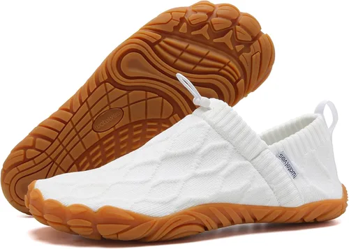 Vista 2 de WateLves Zapatos casuales para caminar descalzos para hombre, cómodos, de moda, para correr