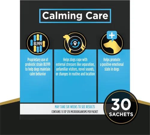 Vista 5 de Purina Pro Plan - Suplementos veterinarios, suplementos para perros caninos Fortiflora & Calming Care, suplementos probióticos, 30 CT cada uno