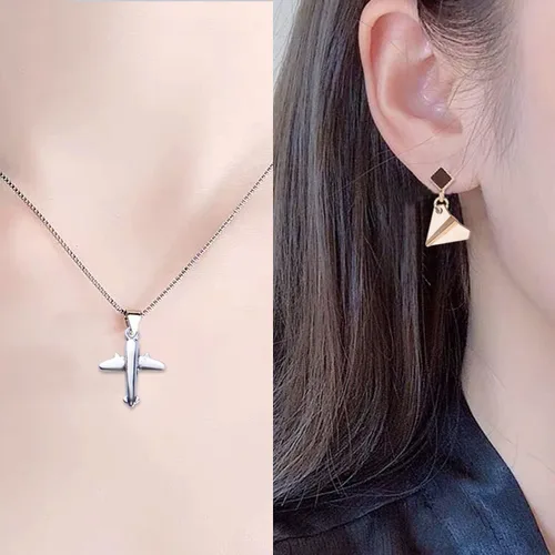 Vista 6 de BronaGrand Aircraft Airplane Charm, 100g Airplane Pendant Charms Alloy Jewelry Charms Craft Supplies for Jewelry DIY Earrings Necklace Bracelet