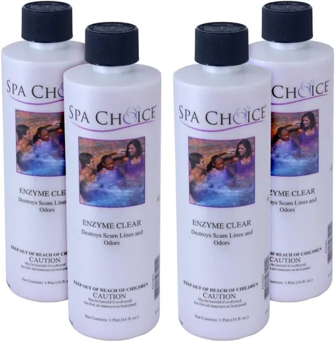 Vista 7 de SpaChoice Bañera de hidromasaje transparente de 1 pinta de hidromasaje, clarificador de spa, fabricada en Estados Unidos