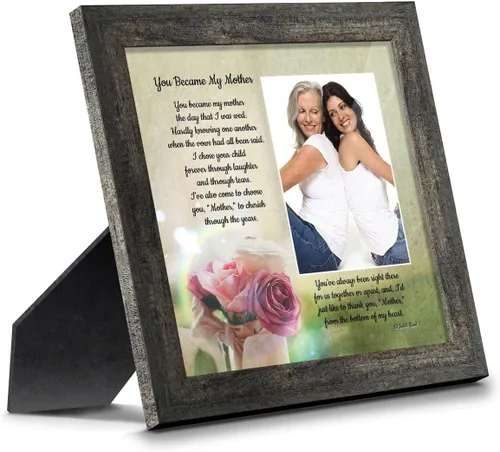 Vista 14 de Crossroads Home Décor Regalos para suegra - Regalos de nuera, You Became My Mother 7346BW