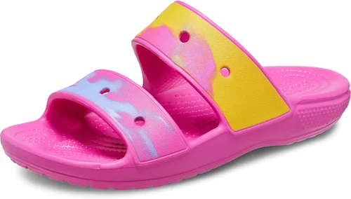 Vista 2 de Crocs Sandalia clásica - Gráfico de temporada, Jugo/Multi Ombre, 13, mujer/11, hombre