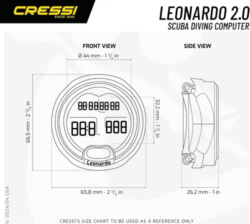 Vista 5 de Cressi Leonardo 2.0, Camuflaje Camouflaje