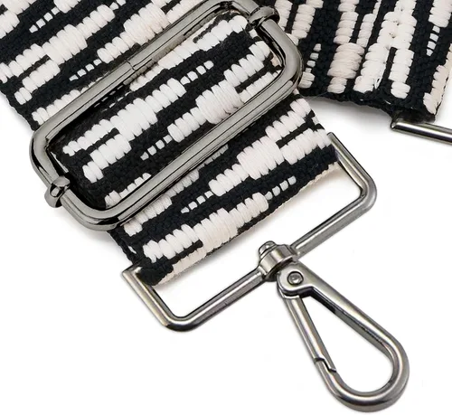 Vista 35 de ZOOEASS Hebillas de níquel Correa ancha para el hombro ajustable de repuesto para cinturón de pistola, hebilla de guitarra estilo bandolera