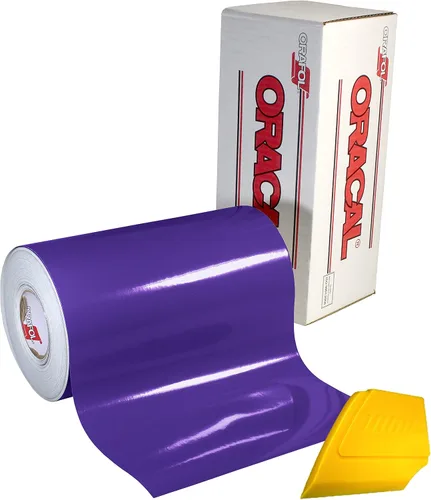 Vista 13 de Calcomanías de vinilo brillante Oracal 651 de 12 pulgadas x 5 pies con base de disolvente de color a elegir