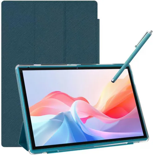 Vista 10 de Tablet de 10 pulgadas con estuche protector y lápiz táctil, tabletas Android 15, 8GB RAM 32GB ROM/1TB de expansión, 8H 6000mAh batería Wifi