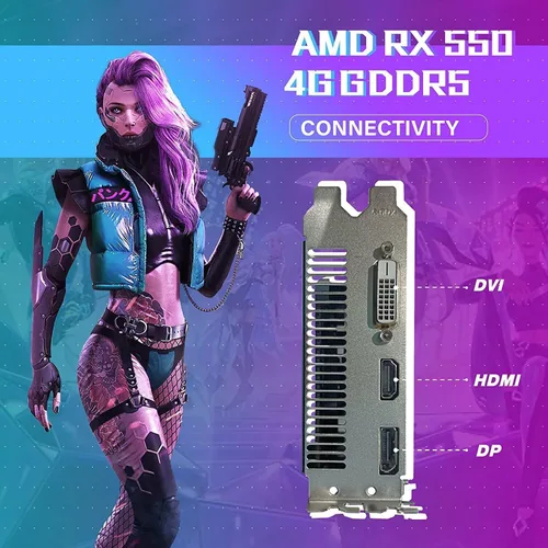 Vista 7 de HP PC de escritorio para juegos RGB, AMD A10 Pro 3.5GHz hasta 3.8GHz, 16GB DDR4, 256G SSD + 3TB, Radeon RX 550 4G GDDR5, 600M WiFi y Bluetooth 5.0