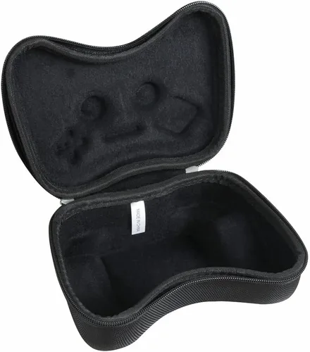 Vista 4 de Hermitshell Funda de viaje para 8Bitdo Sn30 Pro controlador Bluetooth inalámbrico Gamepad Negro Black Edition
