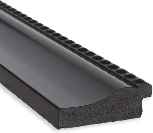 Vista 2 de Amanti Art Espejo personalizado, espejo de baño negro Astor, espejo de pared o espejo de tocador de baño sobre el fregadero (25 x 25 pulgadas)