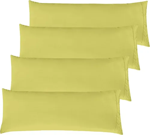 Vista 65 de Elegant Comfort Fundas de almohada sólidas de microfibra de alta calidad hotelera, tejido suave, resistente a las arrugas y a las manchas, fácil