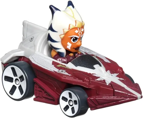 Vista 2 de Hot Wheels RacerVerse Vehículo de Juguete Ahsoka