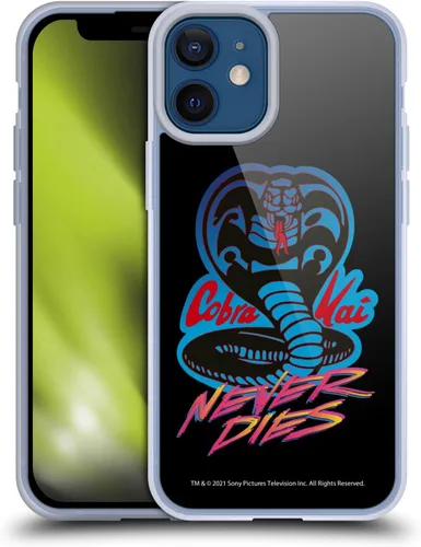 Vista 152 de Head Case Designs Funda de gel suave con licencia oficial de Cobra Kai Eagle Fang Logo Key Art compatible con Apple iPhone 7 Plus/iPhone 8 Plus