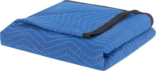Vista 7 de Paquete de 12 mantas para mudanzas, almohadillas de mudanza de muebles extragrandes de 80 x 72 pulgadas, mantas de embalaje reutilizables