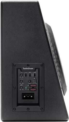 Vista 3 de Rockford Fosgate Punch P300-12T Subwoofer amplificado de 12" de 300W para camiones, caja sellada - Negro