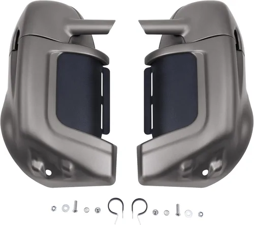 Vista 12 de XMT-MOTO Kit inferior de carenado ventilado izquierdo y derecho para Harley Touring Road King Electra Glide Ultra Limited Ultra Classic Street Glide