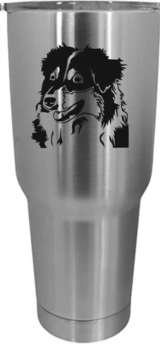 Vista 149 de Cairn Terrier - Vaso grabado con temática de perro, 30 onzas