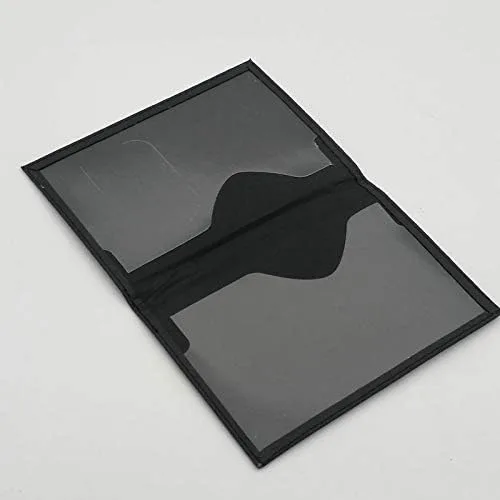 Vista 2 de JOYID Funda para pasaporte de Estados Unidos, de piel suave, para documentos de viaje, protección para pasaporte, tarjeta, clip para mujeres