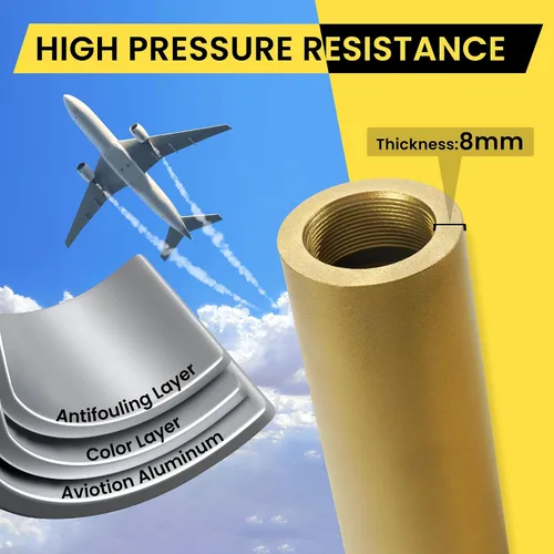 Vista 3 de TUXING 4500PSI PCP Compresor de aire Separador de agua de aceite con antiexplosión, filtro de aire de alta presión 30Mpa Filtro de agua externa
